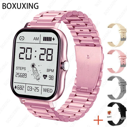 2023 New Bluetooth Call Smart Watch Men Women Sleep Heart Rate Blood Pressure Sport Smart Clock Fashion Ladies Smartwatch Woman