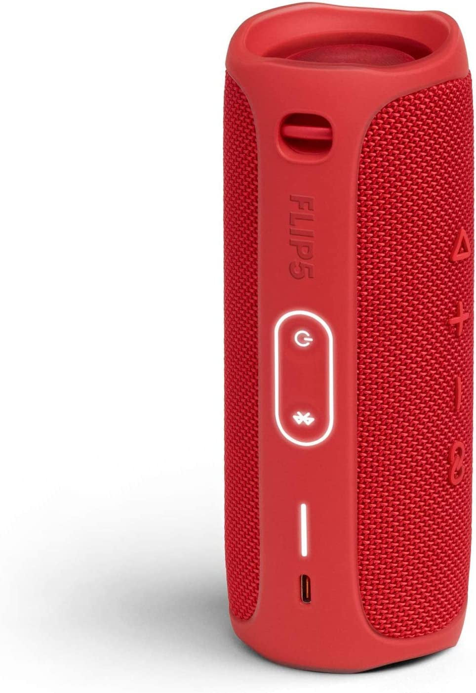 FLIP 5 Portable Wireless Bluetooth Speaker IPX7 Waterproof On-The-Go Bundle with Authentic Boomph Hardshell Protective Case - Red