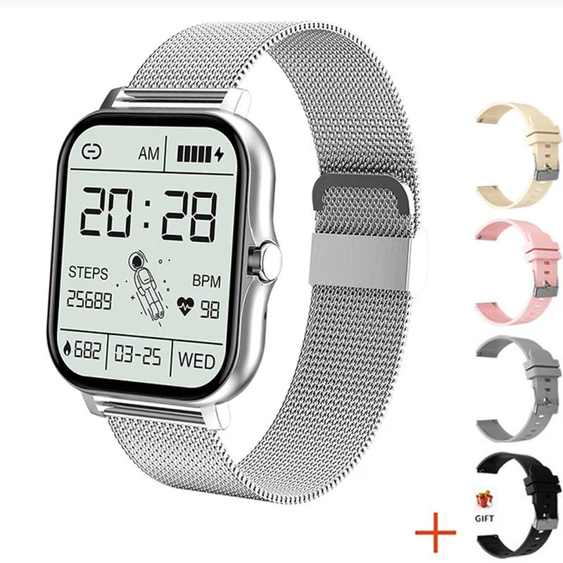 2023 New Bluetooth Call Smart Watch Men Women Sleep Heart Rate Blood Pressure Sport Smart Clock Fashion Ladies Smartwatch Woman