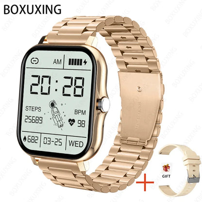 2023 New Bluetooth Call Smart Watch Men Women Sleep Heart Rate Blood Pressure Sport Smart Clock Fashion Ladies Smartwatch Woman